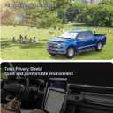 Windshield Sunshade for 2021-2025 Ford F150 Lariat, King Ranch, Platinum, XL XLT Limited Raptor, Foldable Front Window Sunshade with Storage Bag, Accessories Windshied Sun Shade Protector