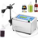 Hanchen Liquid Filling Machine 1118 Ounce Bottle Filler Machine Automatic Liquid Dispenser Electric Digital Control Diaphragm Pump for Water Juice Cosmetic Oil Single Heads One Year  110~220V