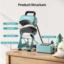 EENOUR Hat Press, Hat Heat Press Machine with 2 Platens & Caps Stretcher, Hat Press Heat Machine for Caps with Memory Mode, Precise Time and Temperature Control, Heat Transfer Printing for Caps, Hats