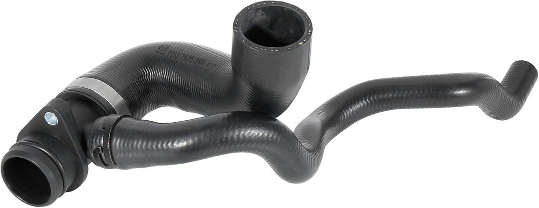 ACROPIX Car Auto Radiator Coolant Water Hose Pipe from Engine Expansion Tank Fit for BMW X1 - Pack of 1 Black