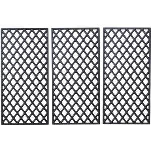 Grill Grate GR2210601-MM-00 Replacement Parts for Members Mark 5 Burner Gas Grill GR2210601-MM-00 Sam's Club Cooking Grids Cast Iron Grill Grates Broil King BBQ Rankam Grill Parts, 3 Pack