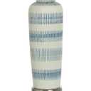 Style Craft Caleb - Ceramic Table Lamp - Blue Ivory