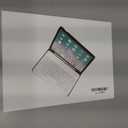 kenke for iPad 11/10th Gen Case with Keyboard 11/10.9 inch 2025 A16/2022, Detachable Wireless Bluetooth Keyboard Case Thin & Light with Built-in Left Side Pencil Holder, White Square Keycaps (Gray)