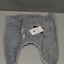 FUAMEY Dog Coat for Small Dogs,Waterproof Dog Winter Jacket with Harness Built in Puppy Cold Weather Coats Reflective Pet Vest with Zipper Warm Fleece Dogs Snowsuit Windproof Blue S