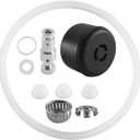 10PCS Pressure Cooker Replacement Kit Fit for Instant Pot Pro/Pro Plus Duo Evo Plus 6QT, Includes Steam Release Handle, Sealing Ring, Float Valve & Anti-Block Shield