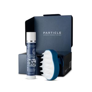 Particle Men Scalp Cream with Biotin for Helps Fight Hair Loss and Promotes Thick Full Hair (1.69 oz) Includes Scalp Massager