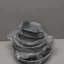 CAROTE 27pcs Ceramic Cookware Set Nonstick, Pots and Pans Set Non Stick, Non Toxic Cookware Detachable Handles, Dishwasher/Oven Safe, RV/Camping Cookware, Pan and Pot with Kitchen Utensils, Dark Gray