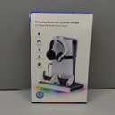 PS5/Slim/Pro Cooling Station with Auto Turbofan & 3-Level Speed, PS5 Vertical Stand Cooling Fan Station with Controller Charger, PS5 Accessories Base Cooler Docking Station for Sony PSP Console