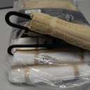 All-Clad Solid & Coordinate Kitchen Towels: Highly Absorbent, Super Soft Long Lasting 100% Cotton, 17" x 30" Tea Towels for Cleaning & Drying Dishes, Pans, Glassware, Countertops, 3-Pack, Cappuccino