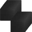 Crtiin 50 Pack Mouse Pad Bulk Computer Mouse Pad Gaming Mousepad for Computers Laptop Christmas Office Appreciation Gifts with Non Slip Rubber Base(7.09 x 8.66 Inch,Black)