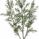 Olive Trees Artificial Indoor, 7ft Tall Olive Tree with White Planter, Faux olive tree with Natural Wood Trunk & Realistic Leaves & Lifelike Fruits, Artificial Plants for Home Decor Office Living Room