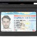 Slim Wallet Minimalist Front Pocket RFID Blocking Men and Women Leather Wallets