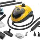 Wagner Spraytech 915e On-Demand Steam Cleaner & Wallpaper Removal, Multipurpose Power Steamer, 18 Attachments Included (Some Pieces Included in Storage Compartment) For Floor