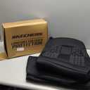 Skechers Memory Foam Car Seat Covers, Hexcomb Breathable Thick Seat Covers Black Two Front Seat Covers, Airbag Compatible, Automotive Comfort & Protection for Most Cars,Van,Trucks, SUVs (Black)