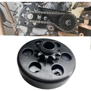 QYMOTO 3/4 Bore 10 Tooth Clutch Mini Bike Clutch 10T Go Kart 40/41/420 Chain Centrifugal Clutch for Predator 212 Clutch, Coleman CT200U BT200X Baja MB165 MB200 (CT200U with19mm Shaft Version)