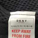 DKNY Women's Sport Ruched Seamless Racerback Tank (Small, Black)