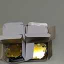 801 Cabinet Drawer Lock with Keys 7/8 inch Outside Cylinder Diameter Keyed Alike 4 Pack Brass Plated