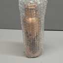 Pure Copper Drinking Bottle 100% Ayurvedic Copper Drinking Bottle, Leak Proof, Handmade Hammered Design, Health & Wellness Bottle for Home, Office, Yoga & Travel (34 oz / 1 Litre)