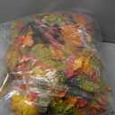 Fall Garland with Lights, 6 FT Fall Garland for Mantle, Fall Decorations with Maple Leaves Lifelike Pumpkins & Berries for Mantle Table Centerpiece Thanksgiving Fall Home Decor