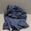 Amazon Basics 4 Piece Bed Sheets Set, 100% Cotton Jersey, Includes Super Soft, Flat and Fitted Sheets, Pillowcase, Queen, Chambray, Solid