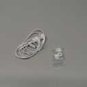 Acoustix Apple 8-pin Stereo Audiobuds With In-Line Microphone And Remote White