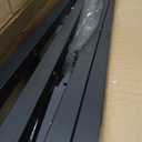 VASAGLE Bar Stool Set of 2, Bar Chairs for Kitchen, Dining Room, Industrial, Charcoal Gray and Black ULBC070B22