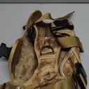 Heavy-Duty Tactical Dog Harness for Large Dogs, No Pull Adjustable Reflective Pet Vest with Molle System, K9 Military-Grade Control for Service Training, Outdoor & 10+ Breeds, Khaki Camo, X-Large