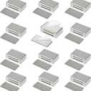 TIMESETL 12Pack Cabinet Magnetic Catch Adhesive, Magnetic Door Catch Cabinet Door Magnet Latch Stainless Steel Kitchen Magnetic Latch for Cupboard Magnetic Closure Closet Door Closing for Drawer