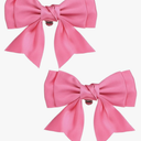 2-Pack Bow Shoe Clips, Satin Elegant Detachable Shoe Buckle Cute Bowknot Shoes Clip Removable for Women/DIY Decor/Wedding