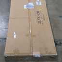 Piskyet Washer Dryer Countertop,2- Tier Laundry Countertop with Edge Rails,27.5" Depth x 54" Wood Countertop,Laundry Machine Topper for Laundry Room Organization and Storage(Natural Wood Color)