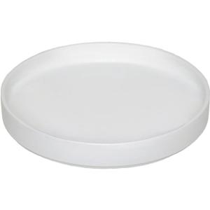 Fzfeiyy Ceramic Plant Saucer Pot Tray 10 Inch, Blue Planter Saucers 5 7 9 10 12 Inch for Indoors Outdoor, Flower Pot Saucers for Holding Water Drips and Soil