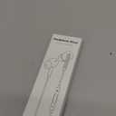 iPhone 17 16 USB C Wired Headphones with Microphone, Noise Cancelling Earbuds USBC for iPhone 16e 16 Pro Max 15 Plus, Samsung Galaxy Bud S25 Ultra Apple Wired Ear Buds in-Ear Type C Plug Earphones Mic (White)