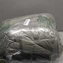 COTTEBED Ultra-Soft Queen Washed Bedding Comforter Sets Bed, All Seasons Use Light Weight with Warm Fluffy Washable Cotton Microfiber Fabric,1 Bed Comforter & 2 Pillow Sham (Queen/Full, Dark Olive Green)