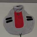 Queenmore Dog Sweater Fleece Dog Sweater Winter Dogs Jacket with Leash Hole Puppy Clothes Vest Warm Yorkie Chihuahua Dachshund for Small Dogs Cats Boy or Girl, Red X-Small