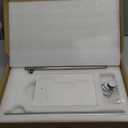 AONEON Standing Towel Rack Brushed Nickel 1-Tier Towel Bar for Bathroom Vanity Countertop with Heavy Marble Base Thicken Steady, Stainless Steel AN7002BR