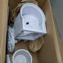 Swimline HYDROTOOLS Standard ABS Thru-Wall Skimmer Kit, White - Includes Return Fitting and Vacuum Plate, Maintenance Accessories for Above Ground and Backyard Deck Swimming Pools