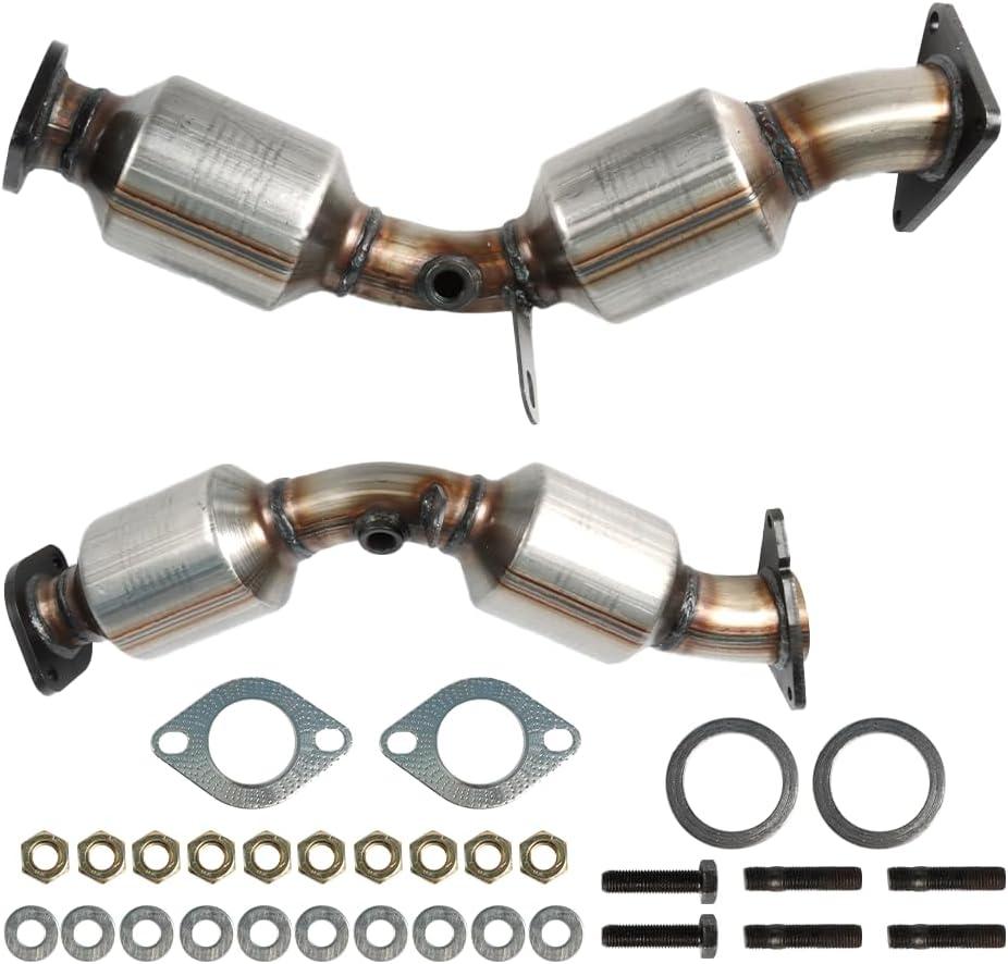 Compatible with INFINITI G37 3.7L Catalytic Converters 2008 2009 2010 2011 2012 2013 Both sides 12H5485 12H5484 52284 52285