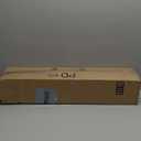 C Channel Steel Support Metal Support Bracing Hidden C Bracket for Table Top Live Edge Slab Woodworking, Black Coat Finish, 6 Holes (1 Pack, 30 Inch)