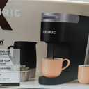 Keurig K-Slim Single Serve K-Cup Pod Coffee Maker, Multistream Technology, 3 Brew Sizes, Slim and Sleek Design, 46oz Removable Reservoir, Black