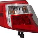 Garage-Pro Tail Light Compatible with Toyota Camry 2012-2014 Mounts on Body Halogen With bulb(s) Driver Side, Outer TO2804114