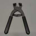 Leather Punch Tool Silent Pliers, 6.7in Handheld Leather Hole Punch Tool with 0.15in Head, DIY Leather Art Craft Hole Punch Stitching Hand Pliers for Belts Straps Saddles Shoes (4mm-4 Teeth)