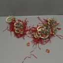 AuroraAria Christmas Napkin Rings Set of 12, Wood Napkin Holders for Dinner, Parties, Christmas Decor (Gift)