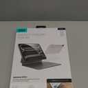 ESR iPad Pro 13 Inch Case with Keyboard (M5/M4, 2025/2024), iPad Pro 13 Keyboard Case with Easy-Set Magnetic Stand, Portrait/Raised Modes for iPad Pro 13, Removable, Rebound 360 Series, Pirple (Purple)