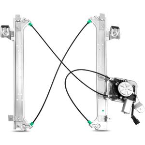 Rear Left Driver Side Power Window Regulator with Motor Compatible with 2000 2001 2002 2003 2004 2005 2006 Chevy Silverado Suburban GMC Sierra Yukon XL 1500 2500 3500 HD Escalade, 741-578