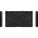 TGDPLUE Switch 2 Slim Case Set with 2 Joycon Thumb Grips, 2 Tempered Glass Screen Protectors, Detachable TPU Shell for Nintendo Switch 2 - Anti-Scratch, Anti-Slip, TV Dock Incompatible (black)