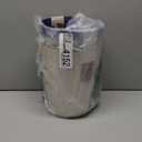 UUJOLY Bathroom Small Trash Can with Trash Bag Plastic Garbage Can Round Waste Basket for Bathrooms, Laundry Room, Kitchens, Offices, Kids Rooms, Dorms, 1.8 Gallons, 3 Pack (Blue Green Beige)