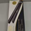 HOT TOOLS Black Gold Ionic 1 1/4 Inch Flat Iron, Use as Straightener for Sleek Straight Hair or Use Rounded Edges for Shiny Curls and Waves, Stylist-Preferred