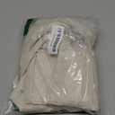 jinchan Linen Pinch Pleated Kitchen Curtains 24 Inch 2 Panels Natural Linen Tier Curtains Back Tab Beige Farmhouse Cafe Light Filtering Small Window Drapes for Bathroom Laundry Room, Beige