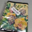 Bamboo Shades，E27 11.8×11.8×7.9inch Bamboo Lampshade,Featuring Tropical Motifs and Floral-Bird Designs.For Replacing Lampshades on Chandeliers and Floor Lamps.