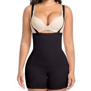anylost Fajas Colombianas Shapewear for Women Tummy Control,Faja Body Shaper Butt Lifter Bodysuit Size M, Black